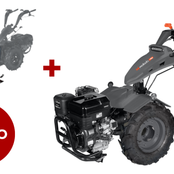 Pachet Motocultivator cu Motor Loncin MT760 cu Motocositoare Evotools PLUS